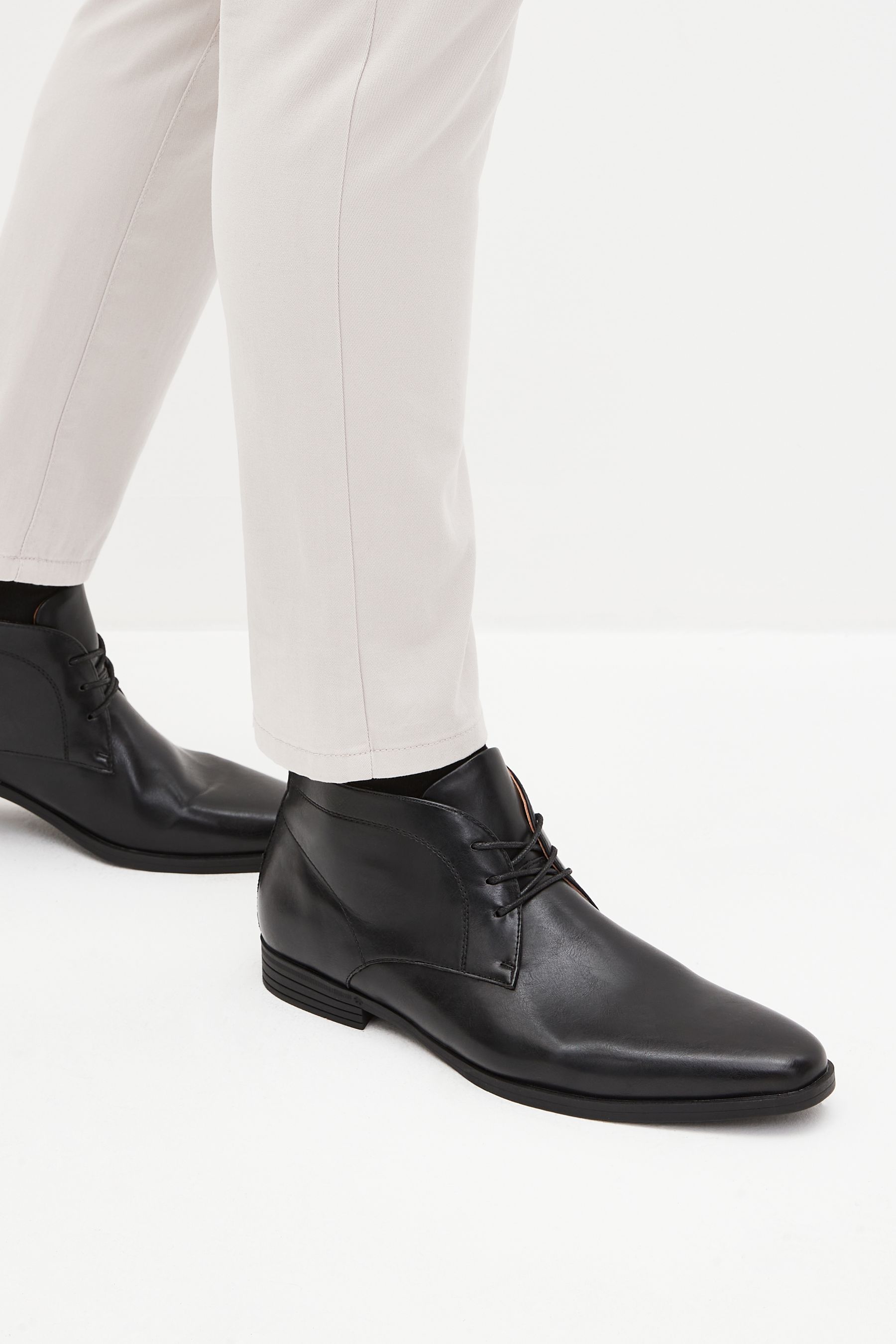 Buy Black Smart Chukka Boots from Next Poland