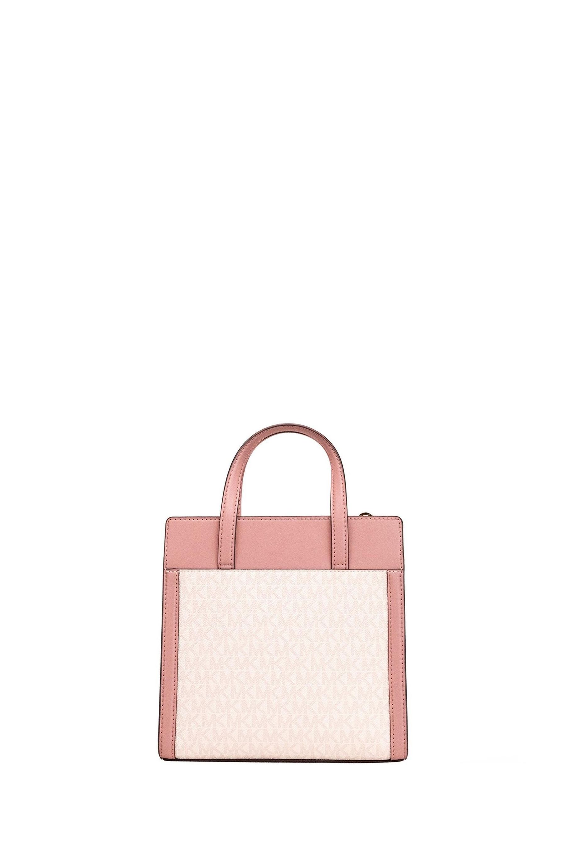 Michael kors bag online pink and cream