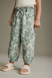 Mint Green Cargo Trousers (3mths-7yrs) - Image 1 of 6