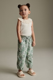 Mint Green Cargo Trousers (3mths-7yrs) - Image 2 of 6