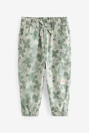 Mint Green Cargo Trousers (3mths-7yrs) - Image 4 of 6