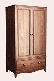 Laura Ashley Dark Broughton Double 1 Drawer Wardrobe - Image 3 of 5