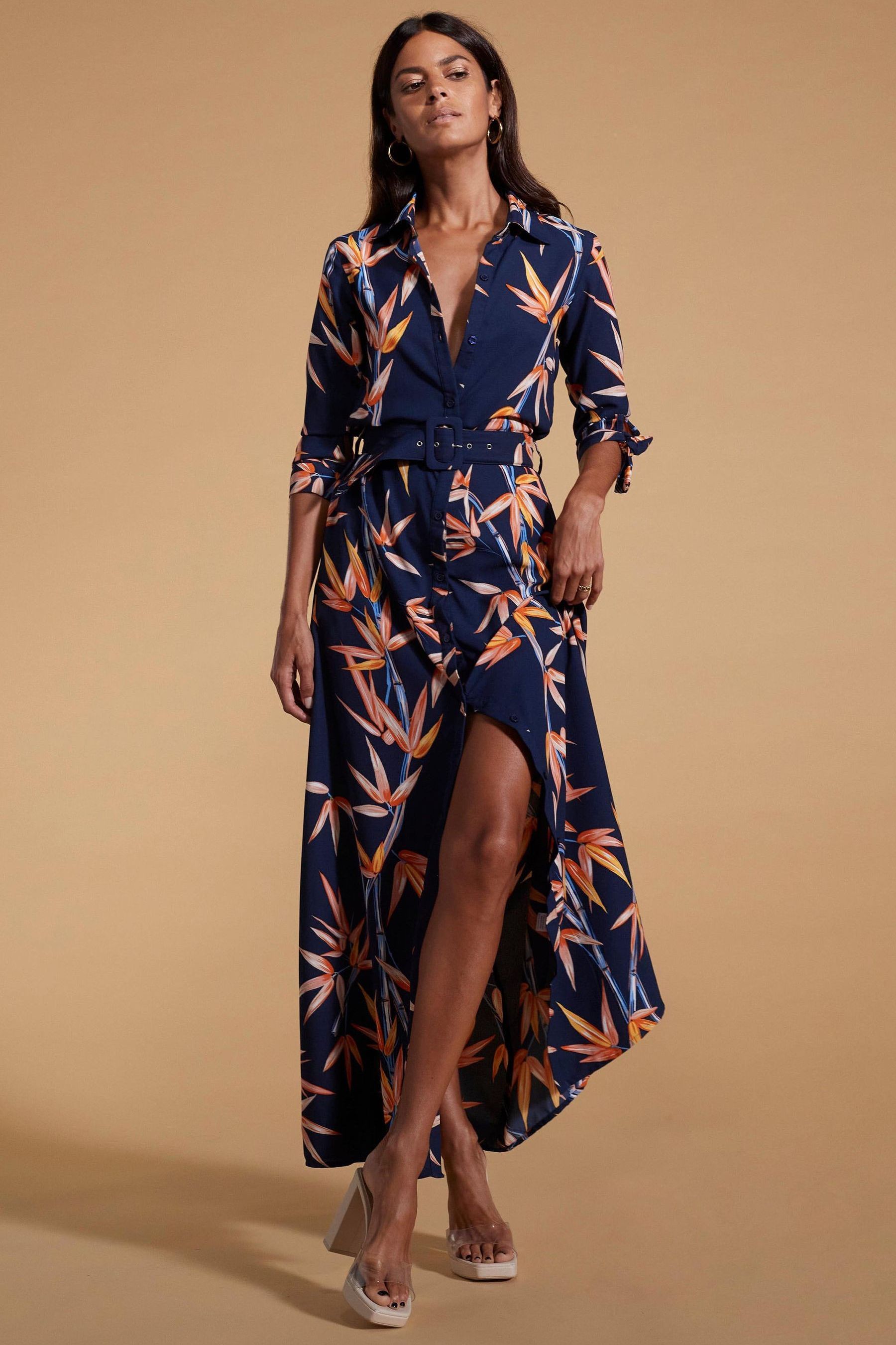 Dancing leopard maxi dress deals