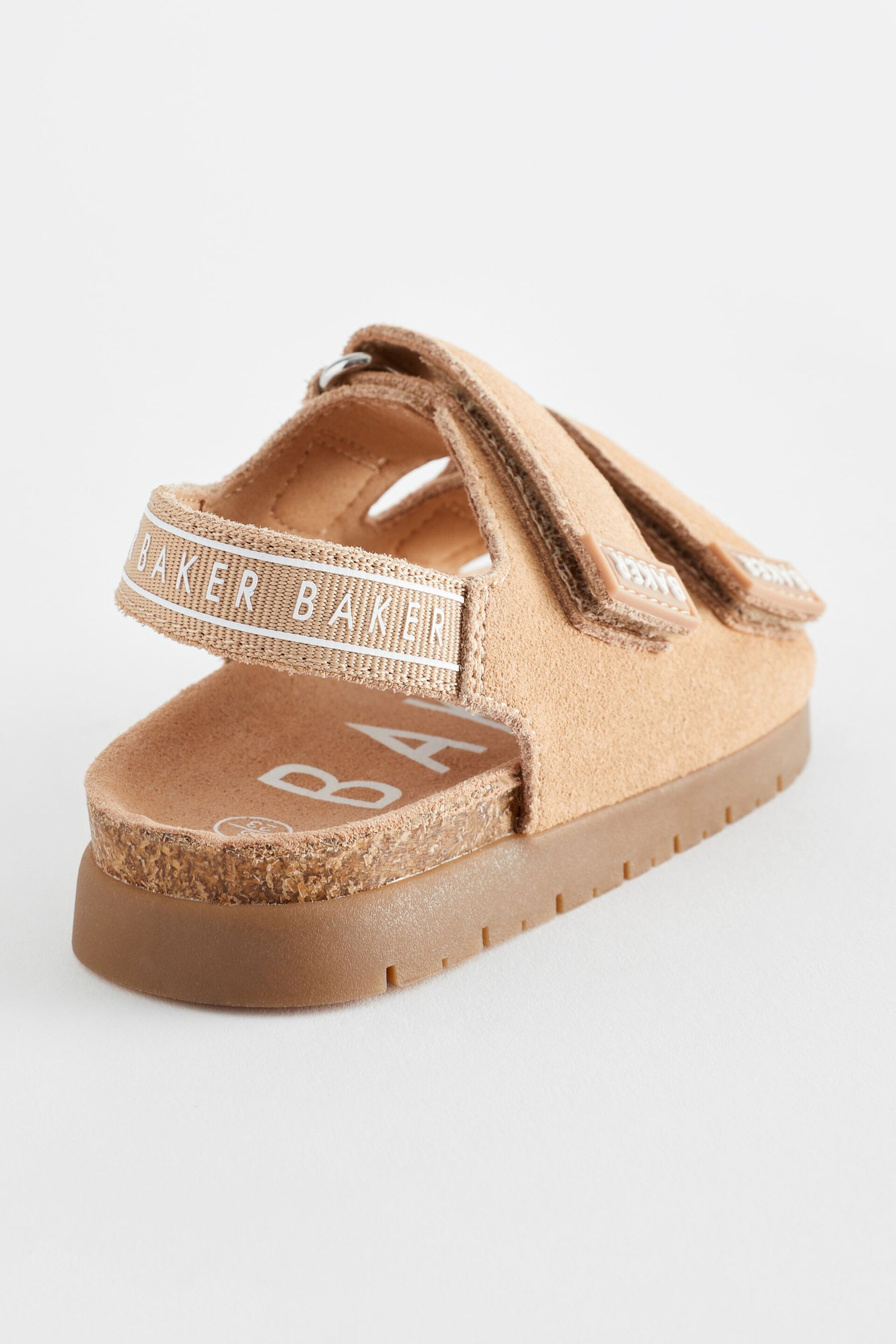 Baker by Ted Baker Boys Suede Footbed Sandals - Image 4 of 6