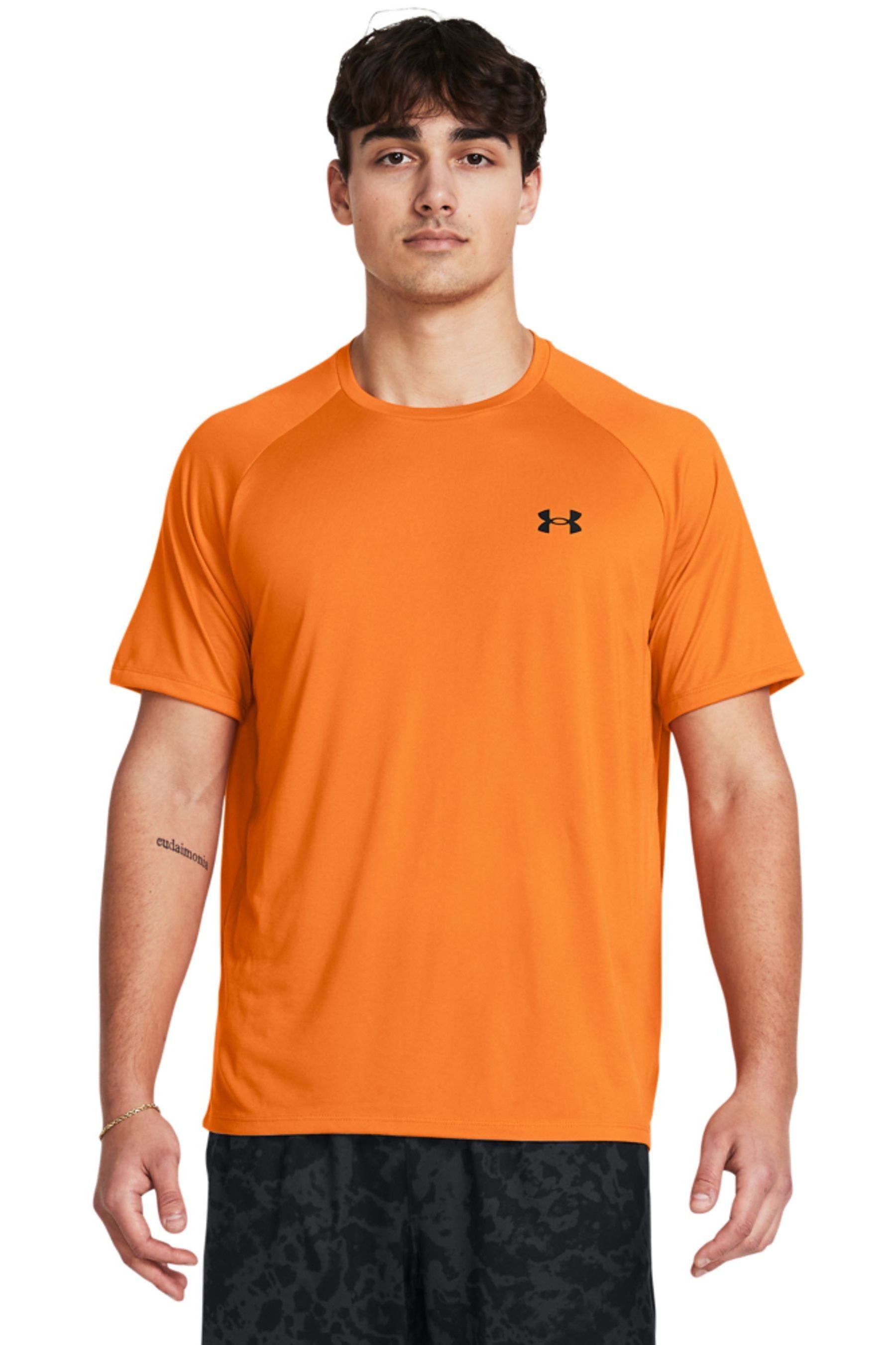 Buy Under Armour Orange Under Armour Tech 2.0 Orange T Shirt from Next Hong Kong