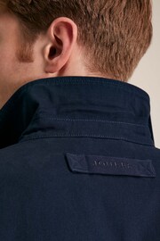 Joules Taddington Navy Blue Cotton Field Jacket - Image 5 of 9