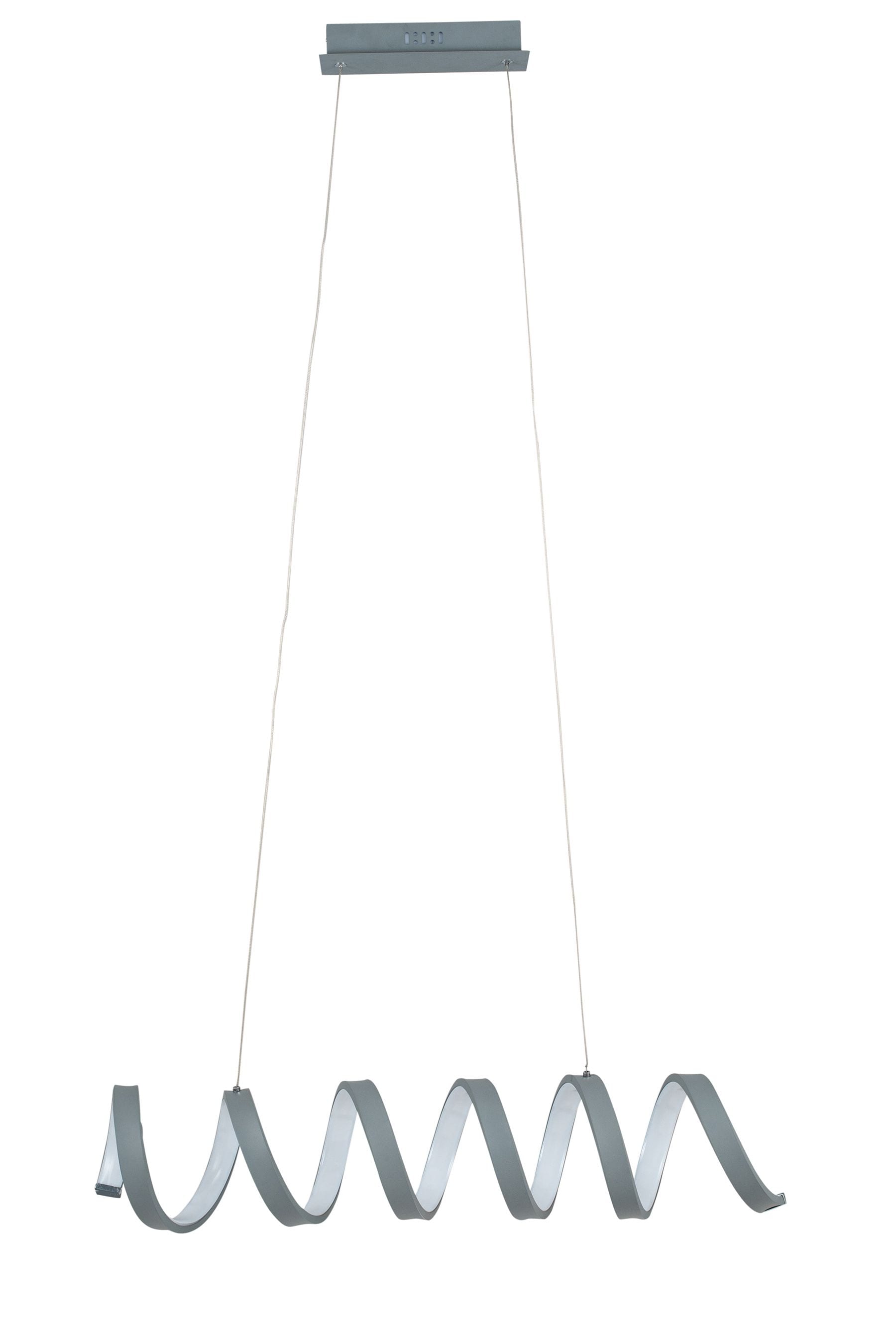 Buy Pacific Grey Solaris Electrified LED Spiral Ceiling Light