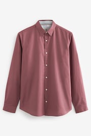 Pink Stretch Oxford Long Sleeve Shirt - Image 6 of 8