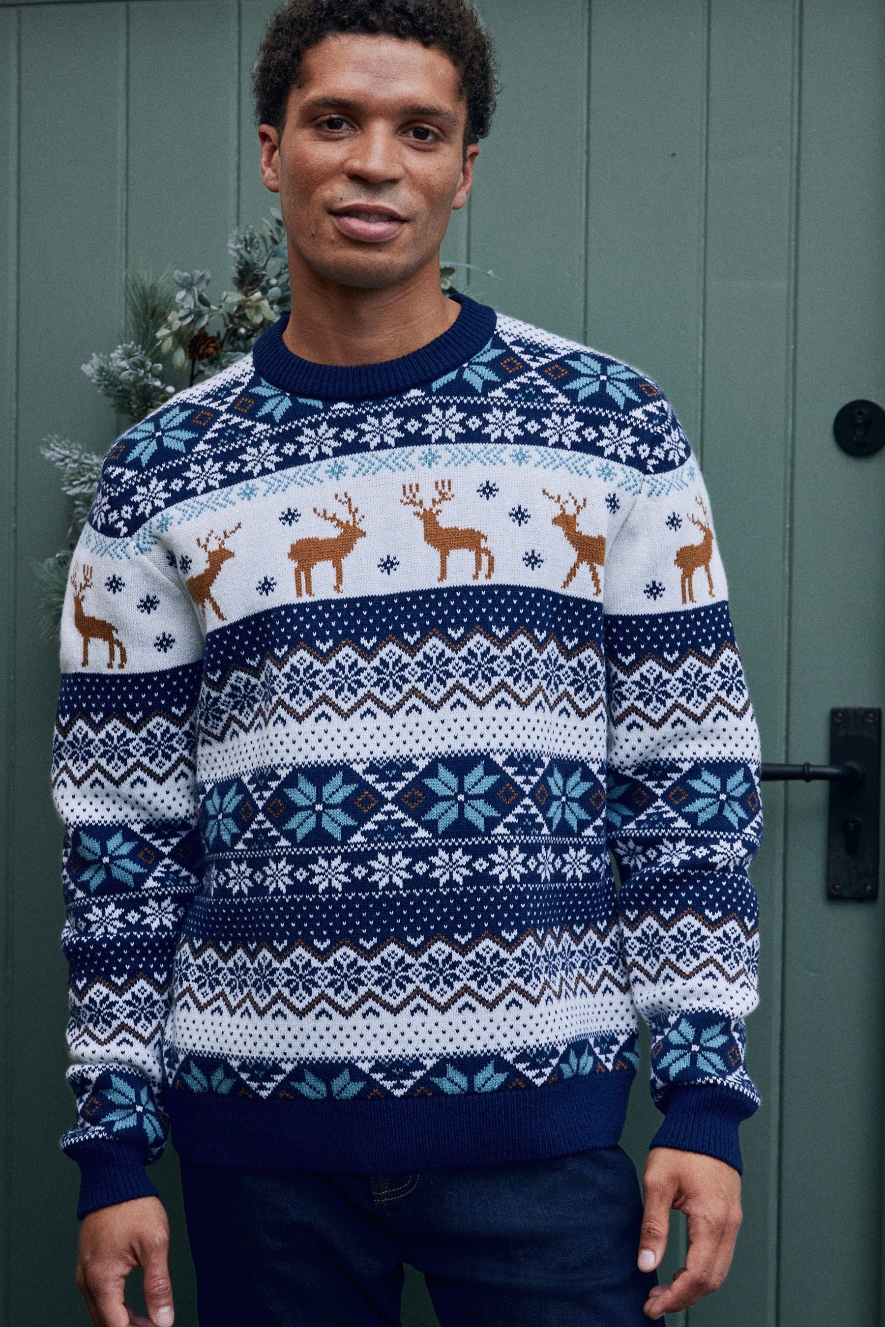J crew mens christmas sweater clearance