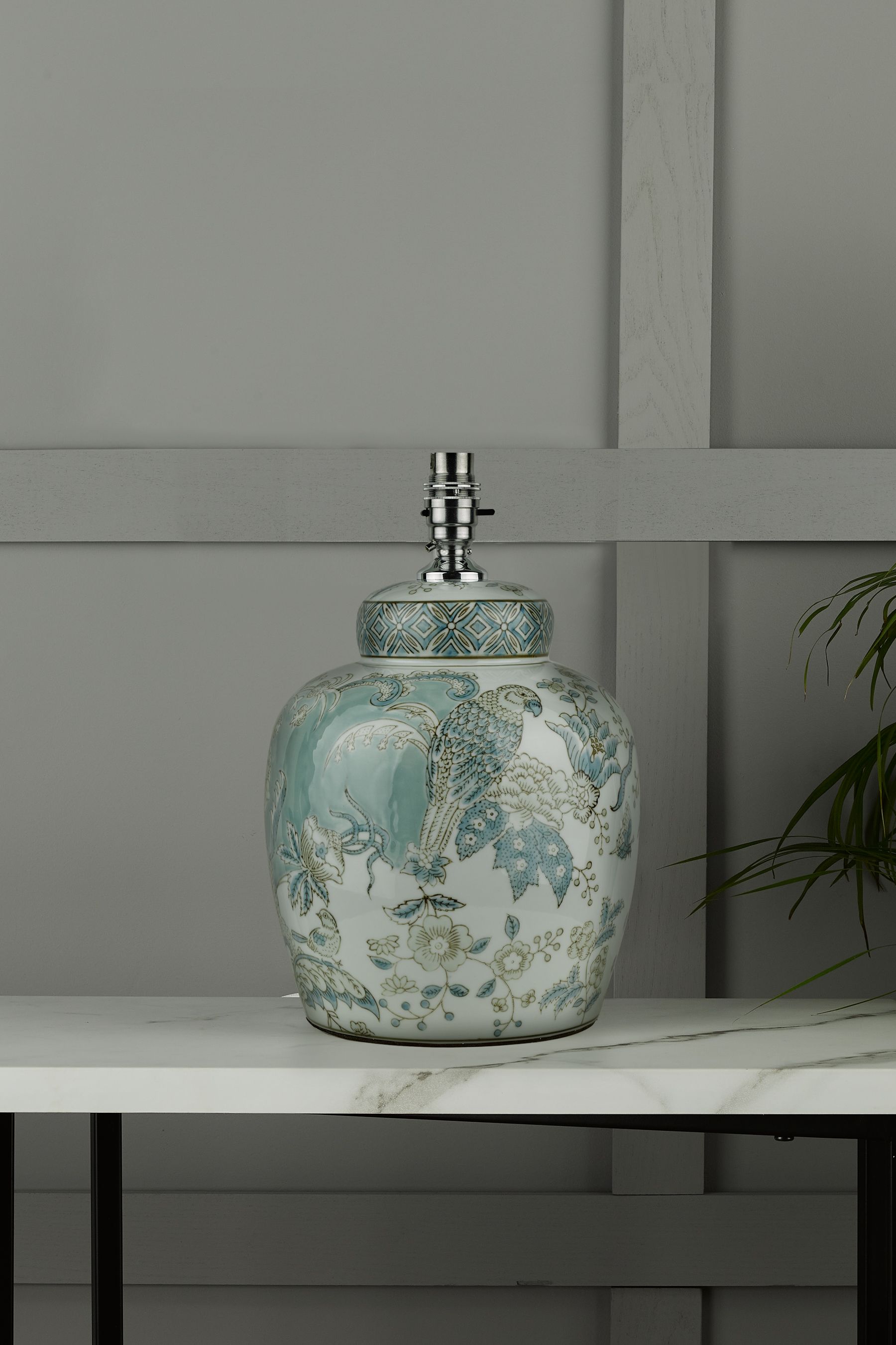 Buy Laura Ashley Blue Elizabeth Hand Painted Ceramic Table Lamp