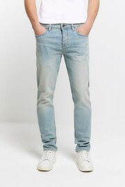 River Island Light blue Slim Fit Jeans - Image 1 of 6