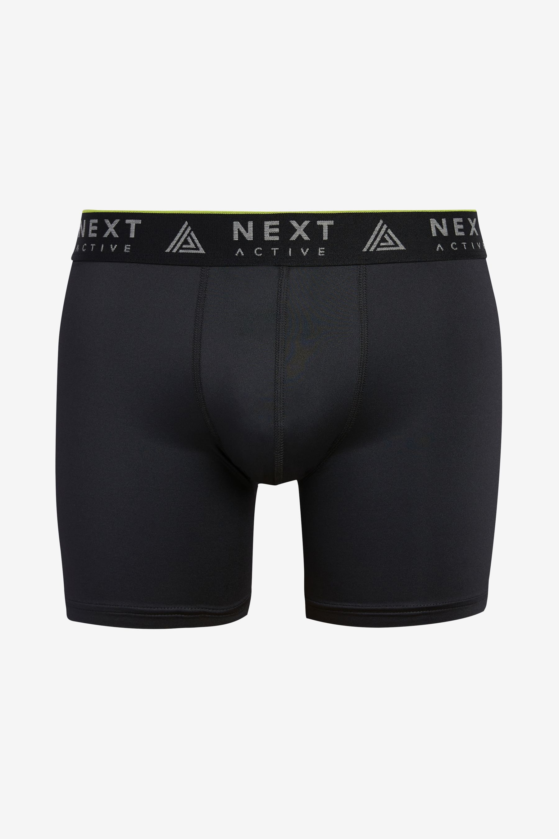 Buy Black Sports Longer Length Trunks 4 Pack from the Next UK online shop