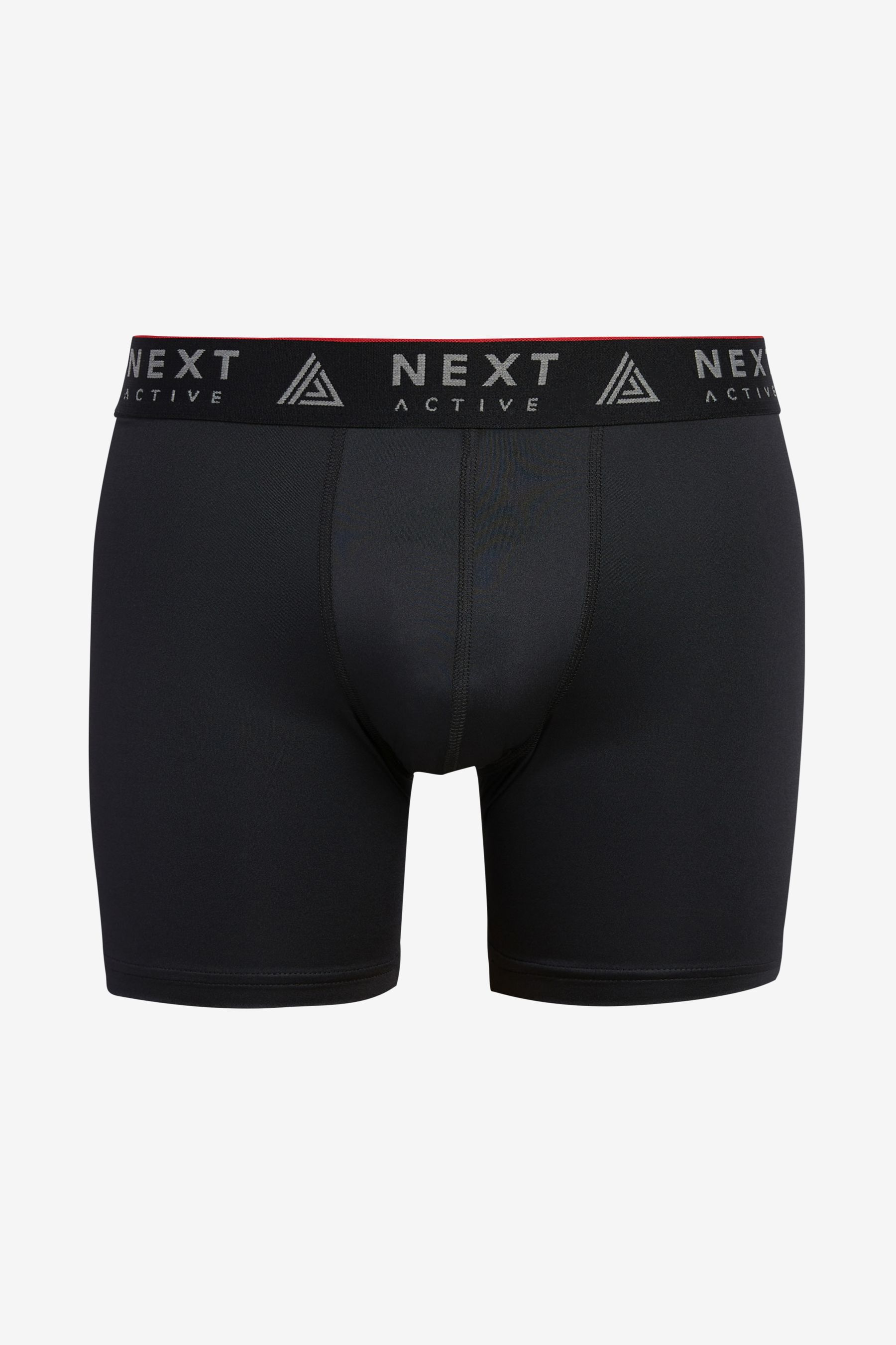Buy Black Sports Longer Length Trunks 4 Pack from the Next UK
