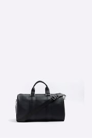 River Island Black Faux Leather Smart Holdall - Image 1 of 4