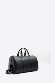 River Island Black Faux Leather Smart Holdall - Image 2 of 4