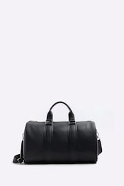 River Island Black Faux Leather Smart Holdall - Image 3 of 4