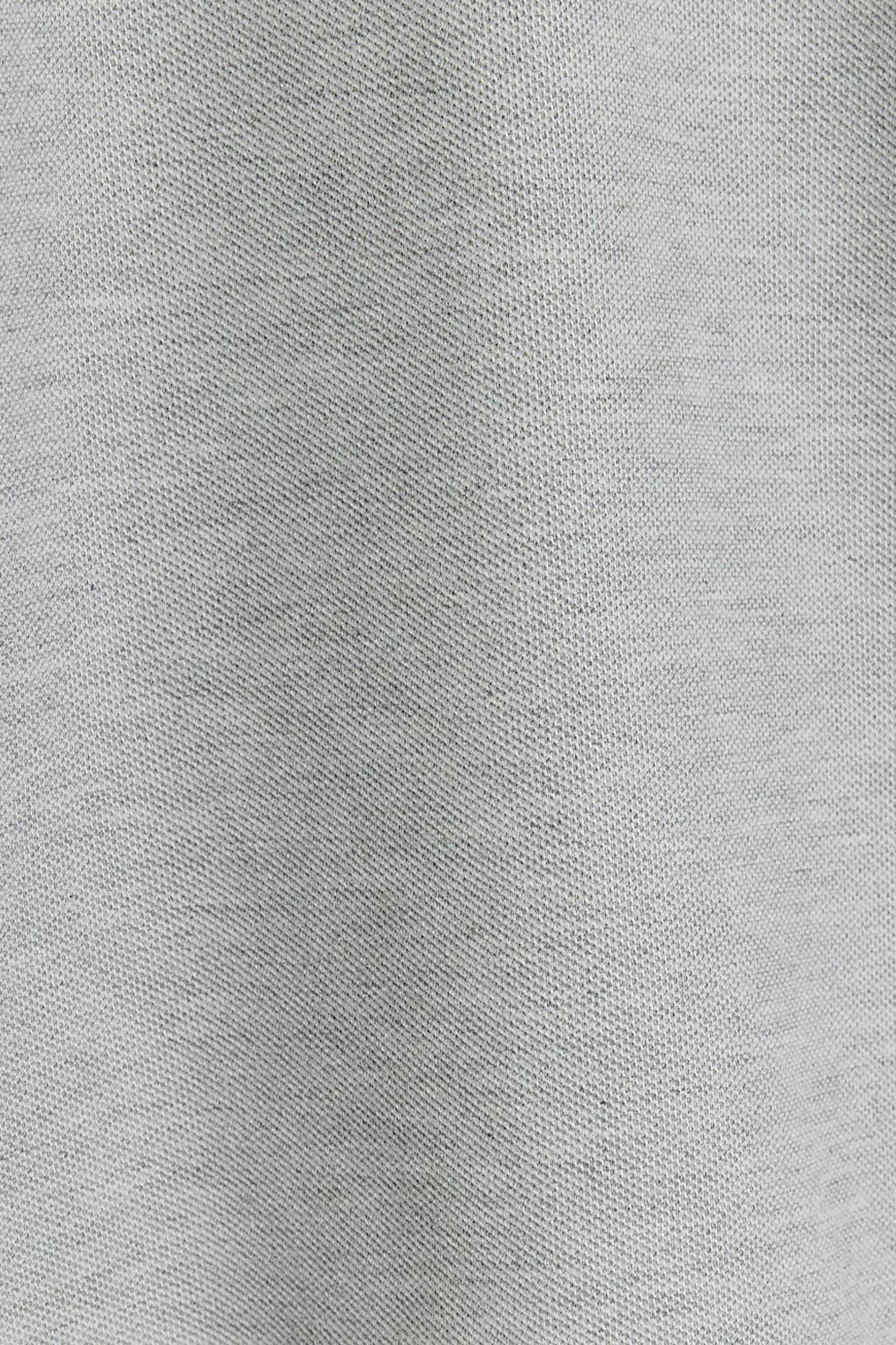 River Island Grey Slim Fit Textured Funnel Neck Sweat Shirt - Image 6 of 6