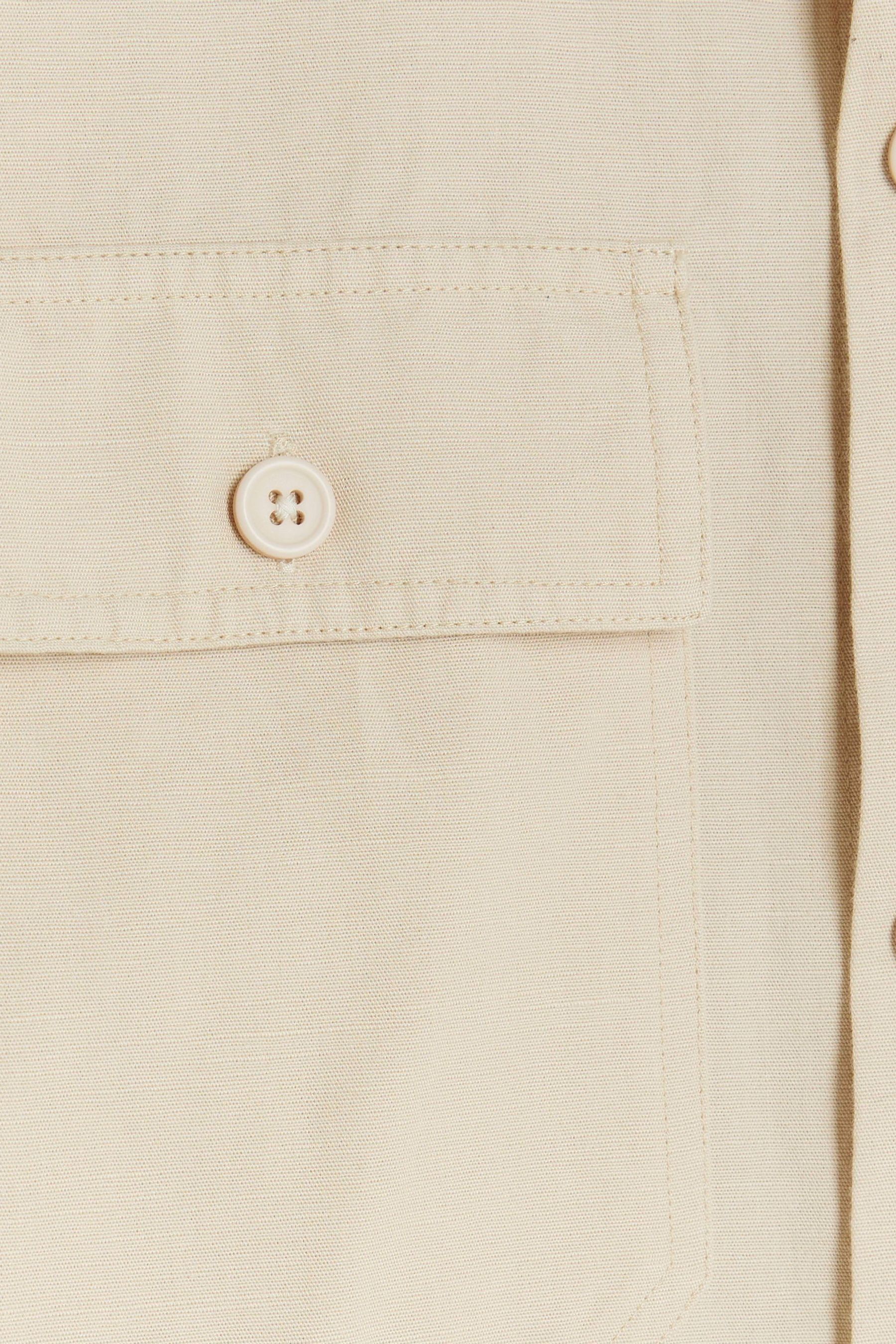 Buy River Island Cream Ecru Smart Overshirt from Next Luxembourg