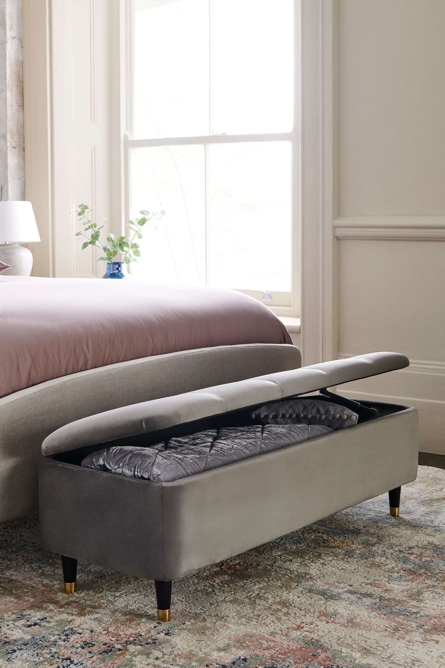 Ottoman blanket box ikea sales