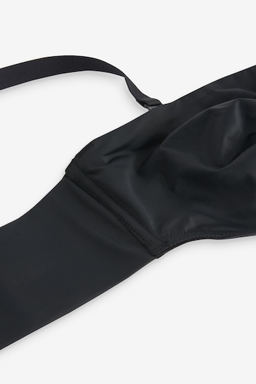 Buy Black DD+ Non Pad Minimise Strapless Bandeau Bra from the Next