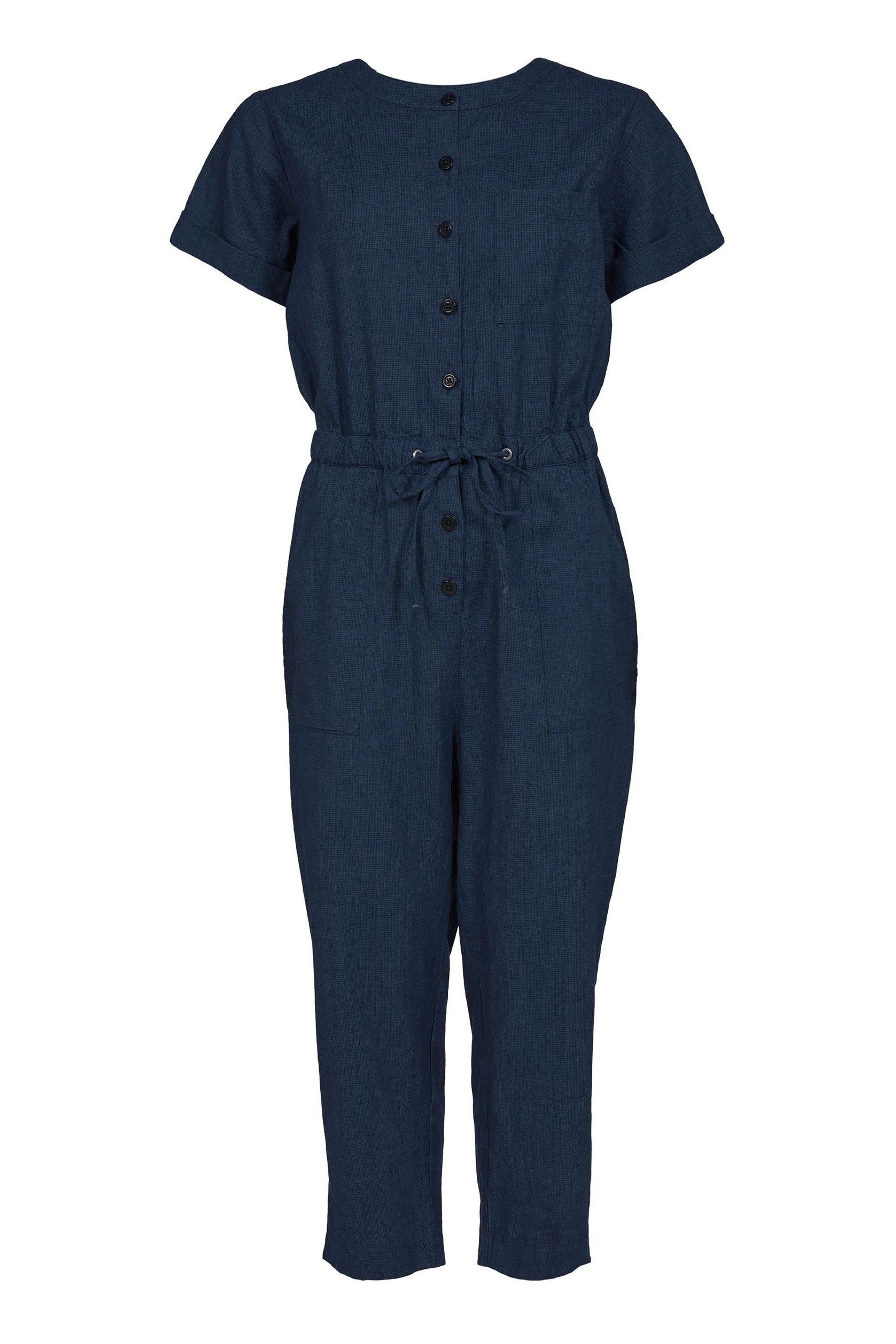 Linen cotton jumpsuit shop