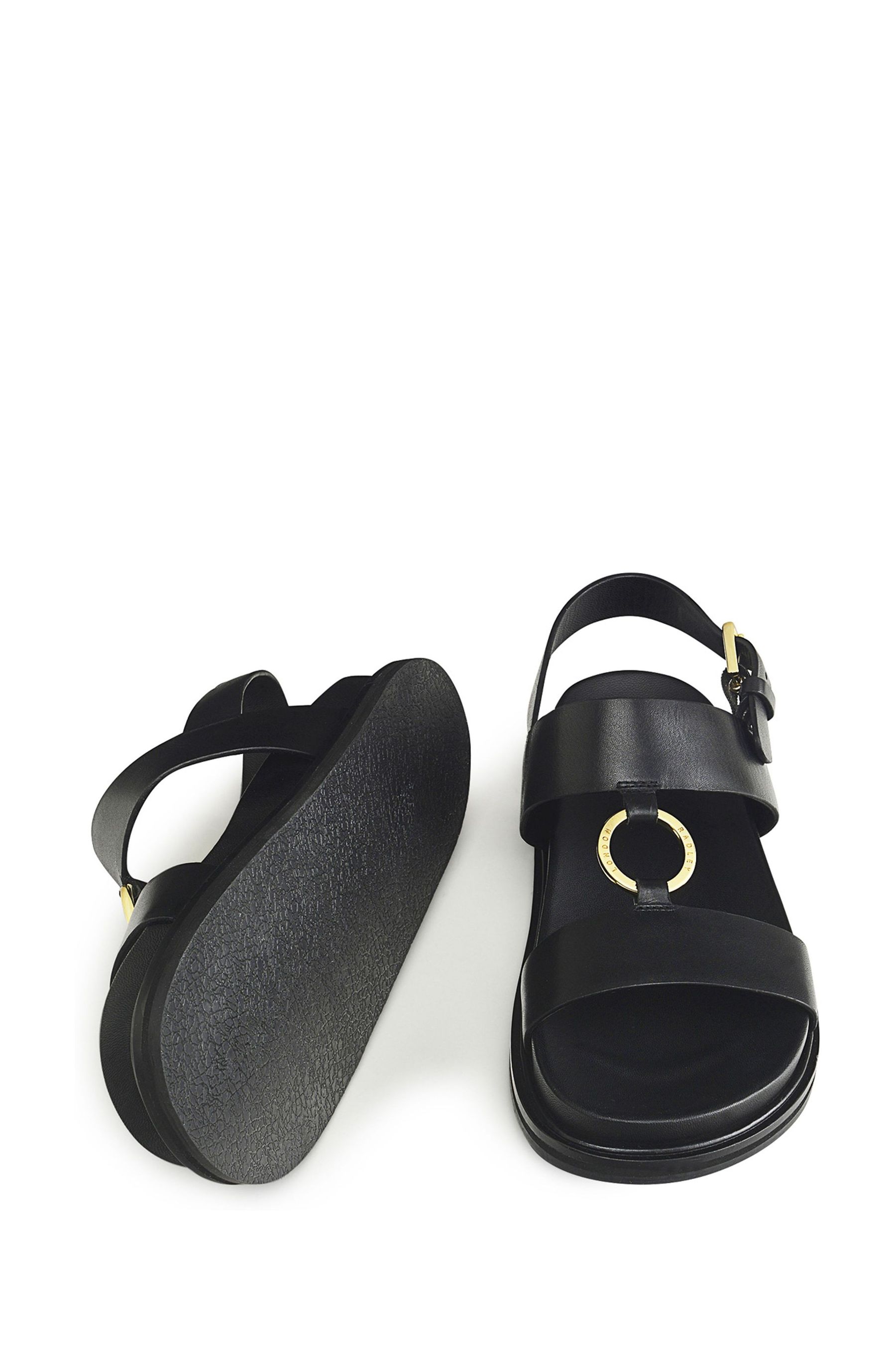 Buy Radley London Bury Black Walk Luxe Footbed Sandals from Next Malta