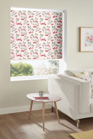 Cath Kidston Pink Cherry Sprig Made to Measure Roller Blind