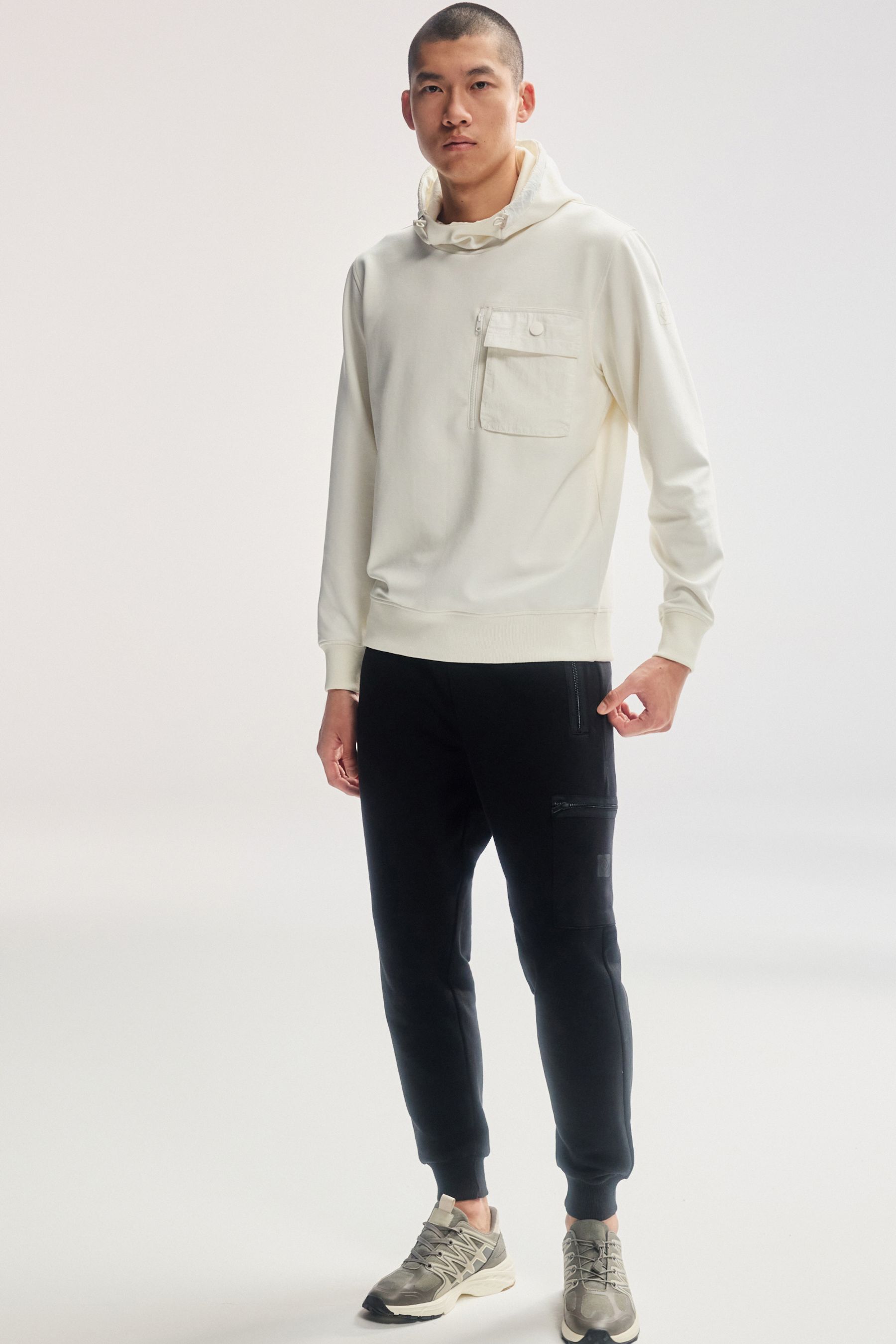 Next white hoodie top