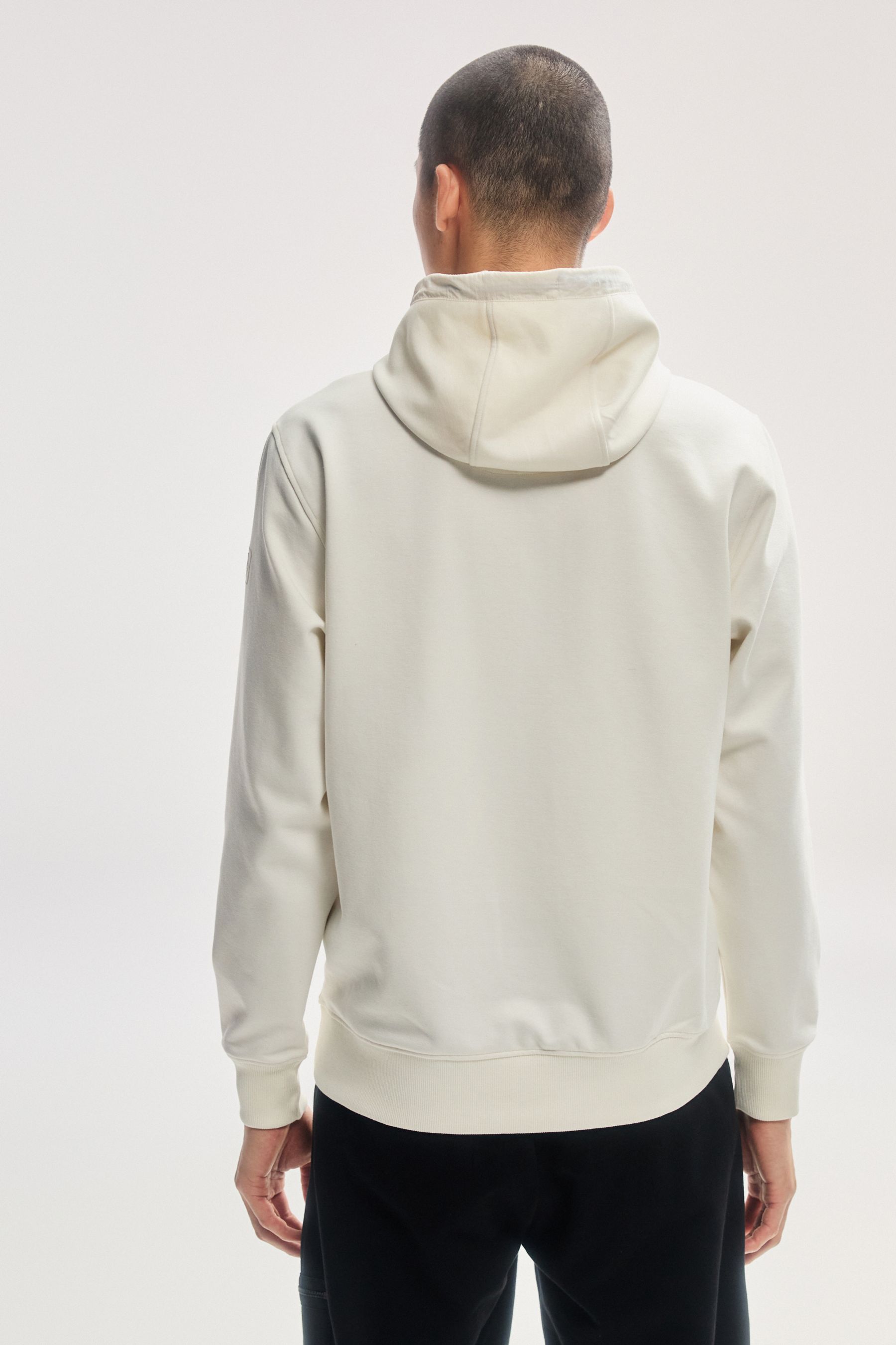 Buy Ecru White Utility Hoodie from Next Luxembourg