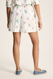 Joules Iris White Ground Embroidered Shorts - Image 3 of 7