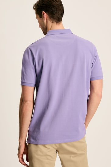 Joules Woody Purple Cotton Polo Shirt