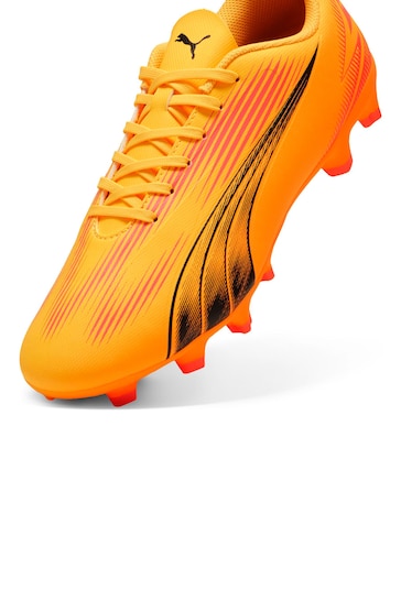 Puma Orange Ultra Play Football Boots