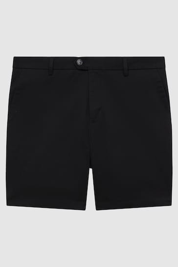 Reiss Black Wicket S Short Length Casual Chino Shorts