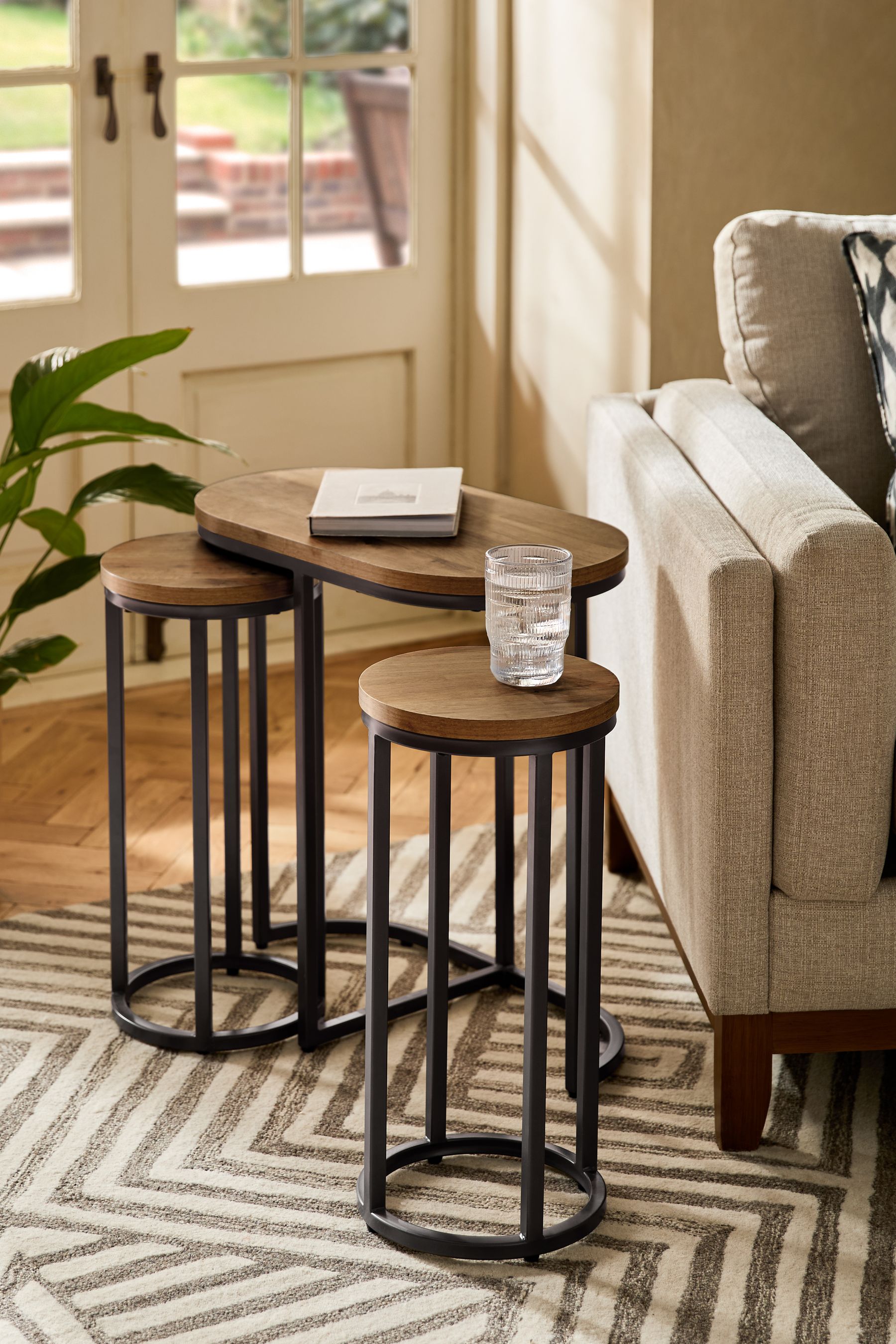 Black nest deals of tables next