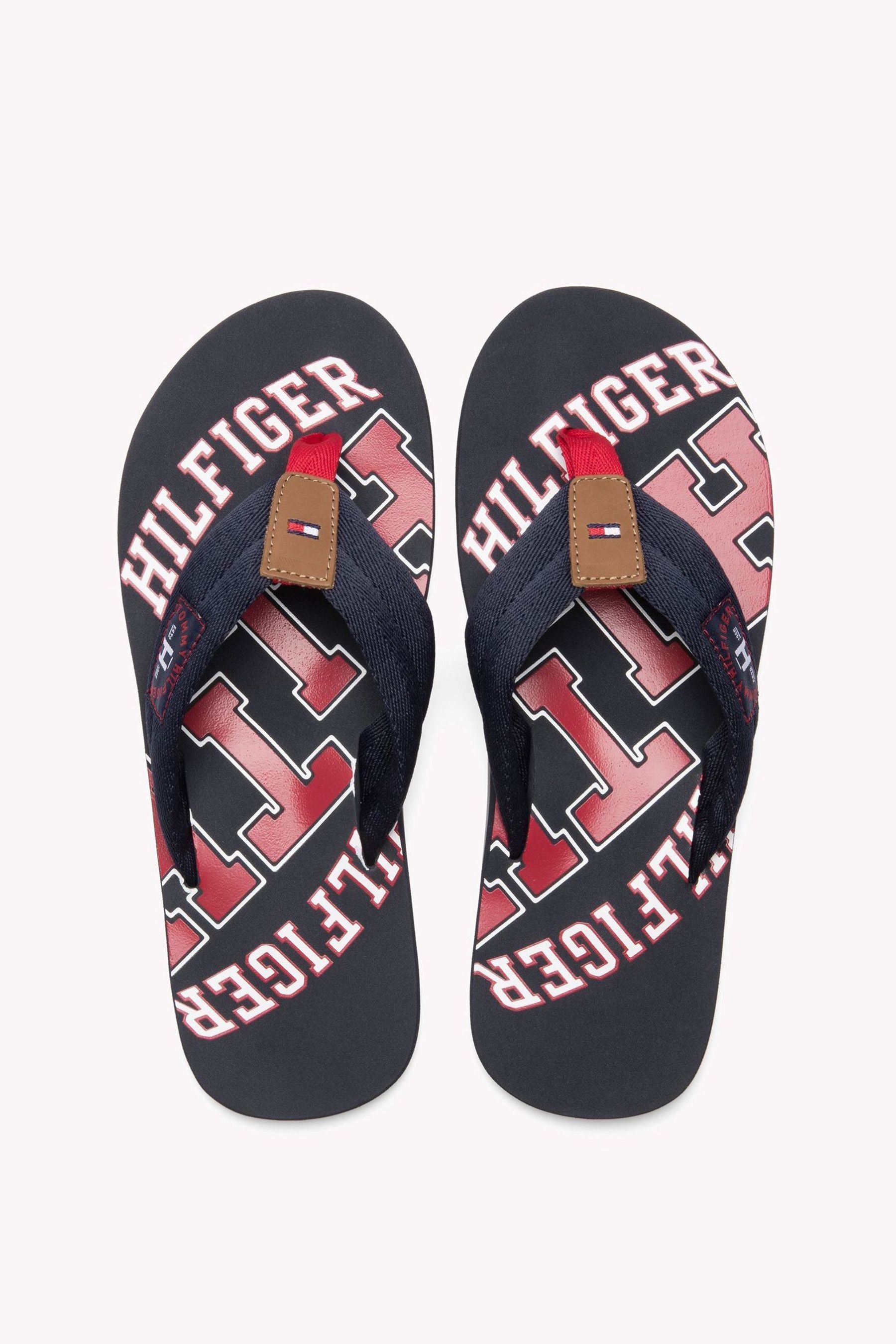 Tommy hilfiger satin beach sandals top