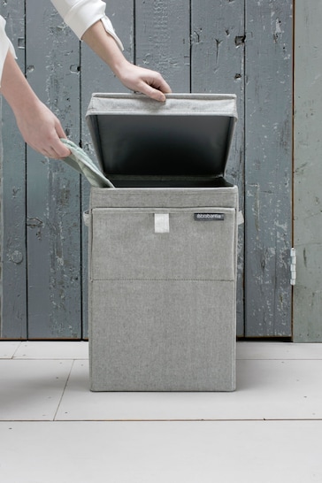 Brabantia Grey Stackable 35 Litre Laundry Box