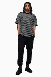 AllSaints Black Ricky Crew Shirt - Image 3 of 6