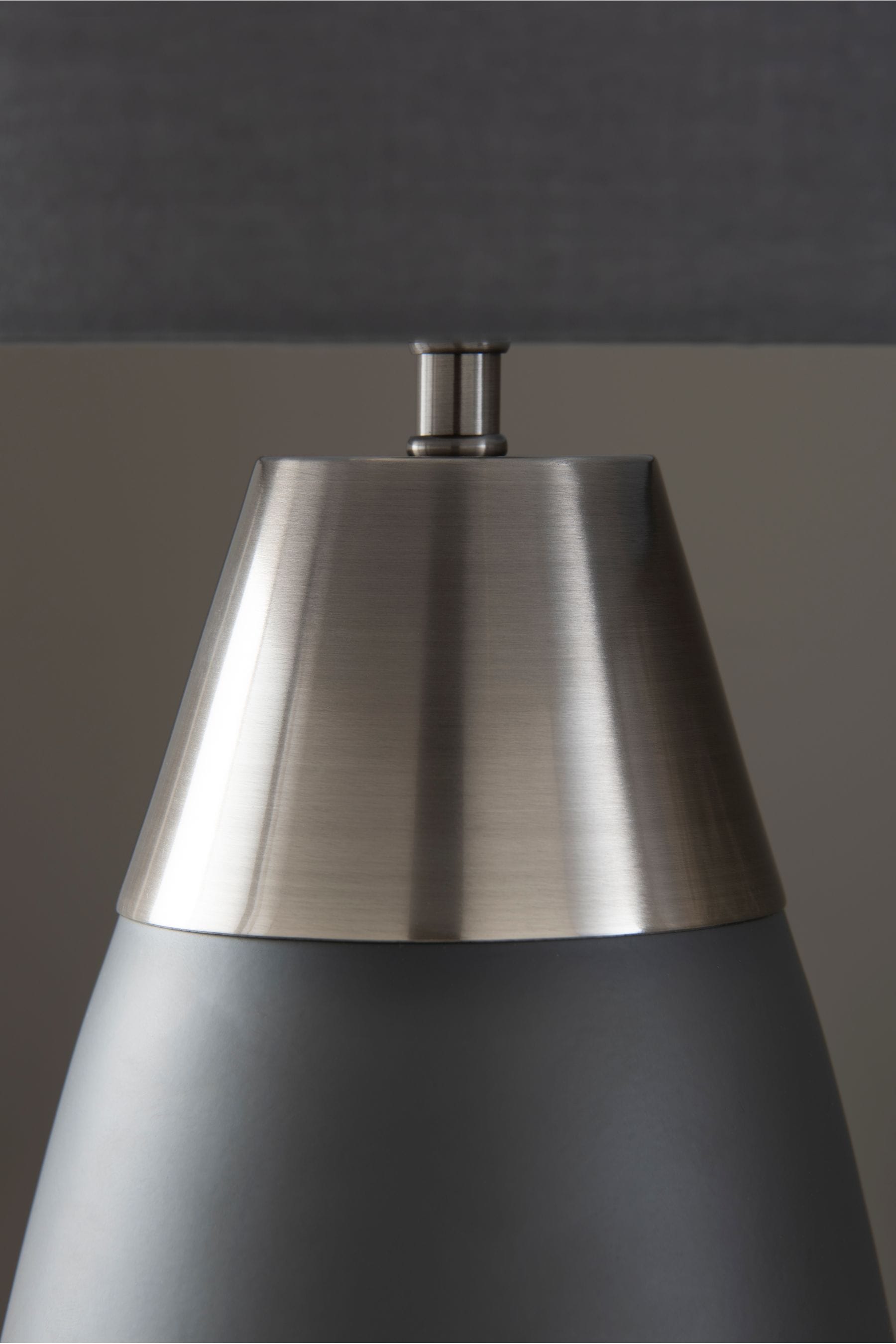 Charcoal Grey Kit Touch Table Lamp