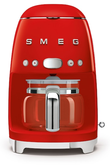 Smeg Red Drip Coffee Machine