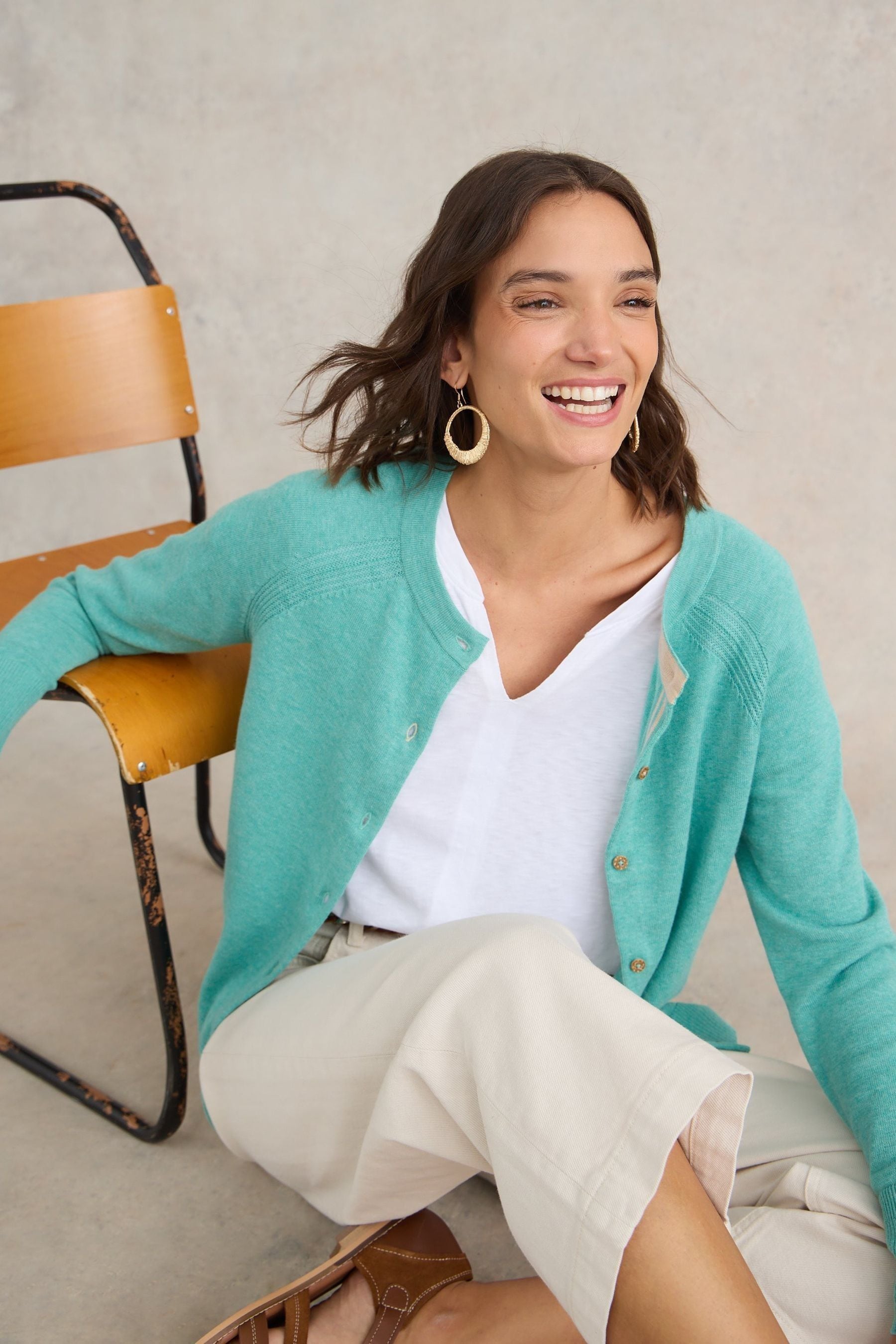 Green cardigan canada cheap