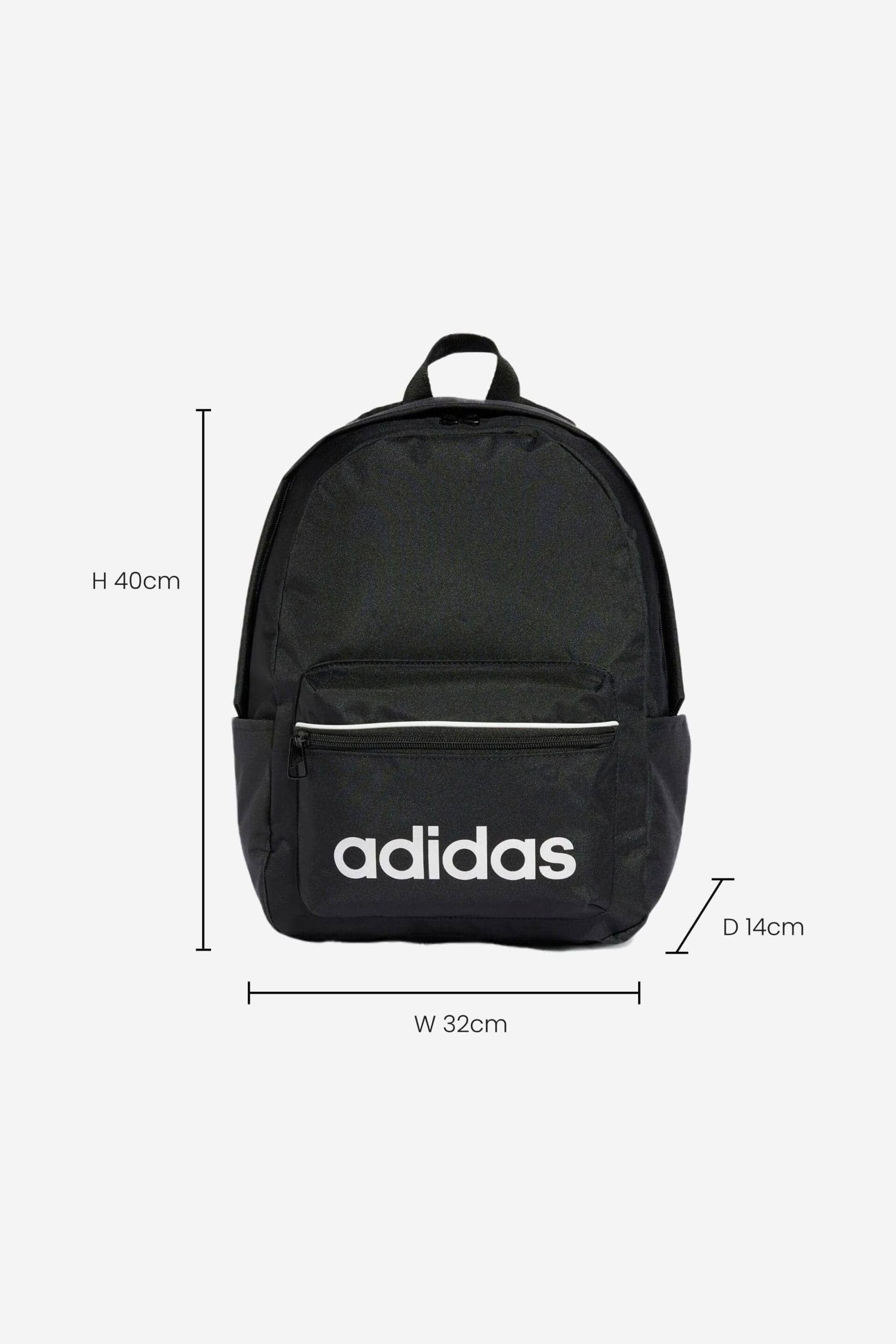 adidas Black Linear Essentials Backpack - Image 3 of 3