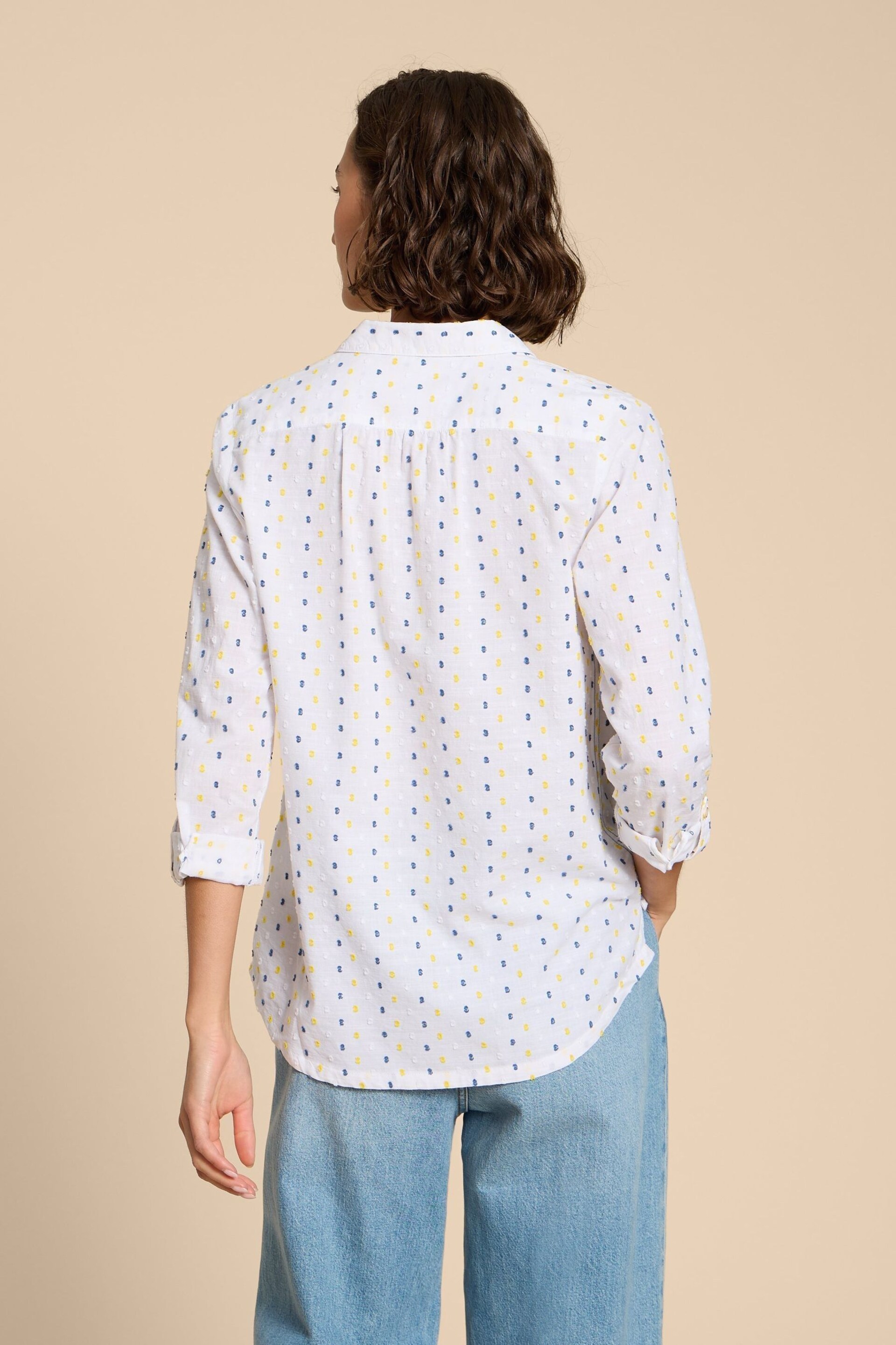 White Stuff Off White Cotton Sophie Shirt - Image 2 of 7