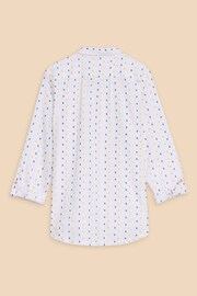 White Stuff Off White Cotton Sophie Shirt - Image 6 of 7