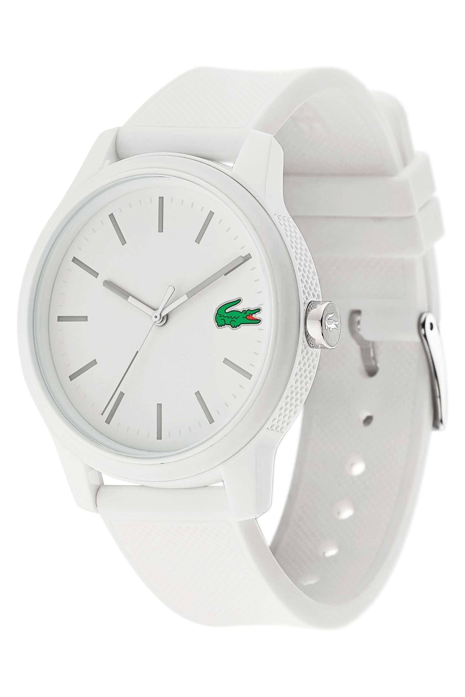 Buy Lacoste 12.12 White Silicone Watch from the Next UK online shop