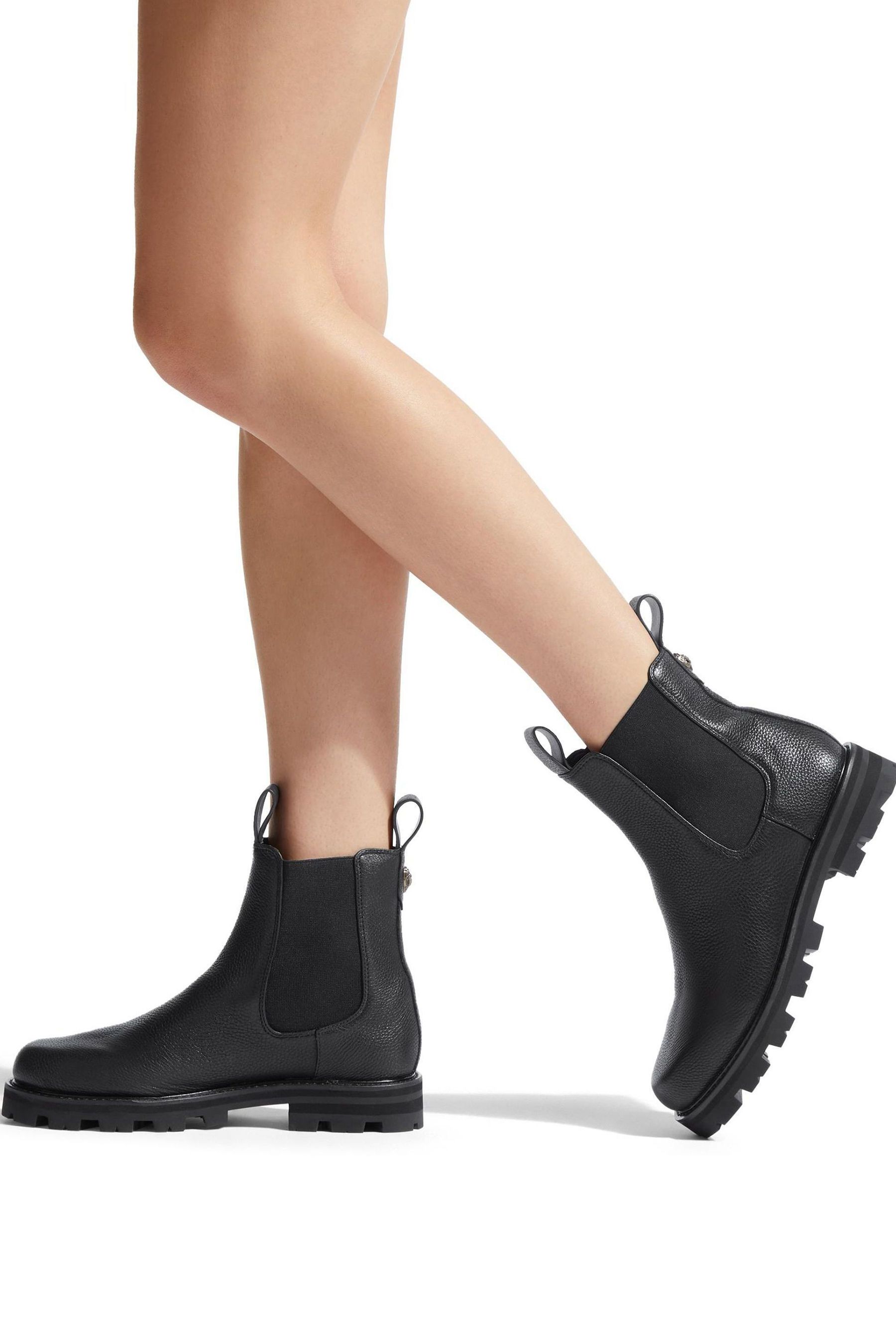 Kurt geiger black chelsea boots cheap