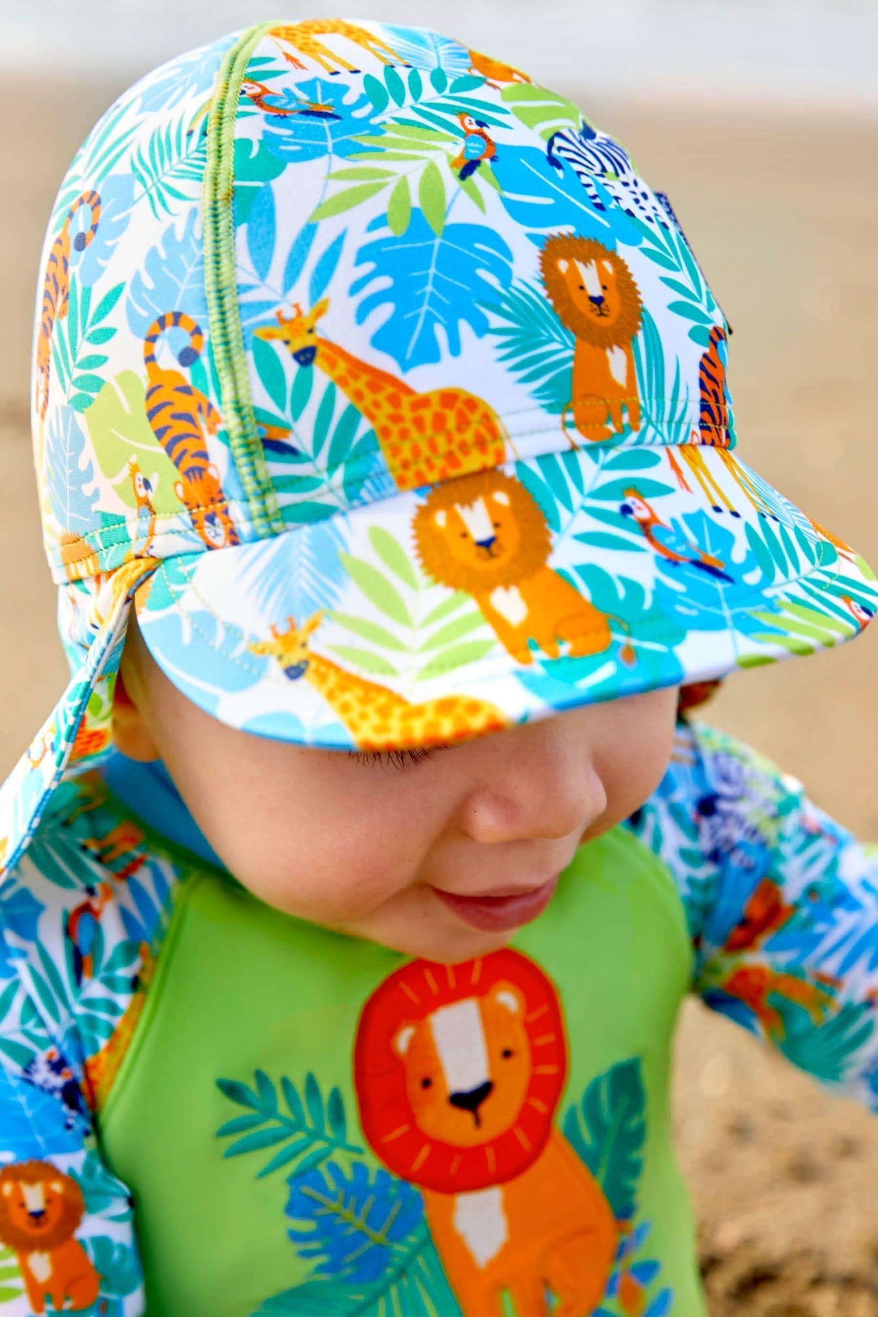 Baby girl sale sun protection suit