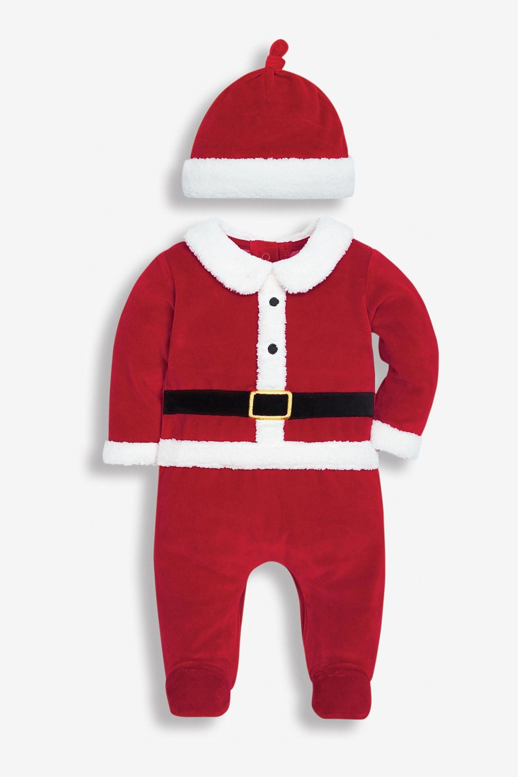 Buy JoJo Maman Bebe Red 2 Piece Father Christmas Outfit Set from the Next UK online shop
