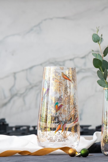 Sara Miller Clear Chelsea Medium Glass Vase