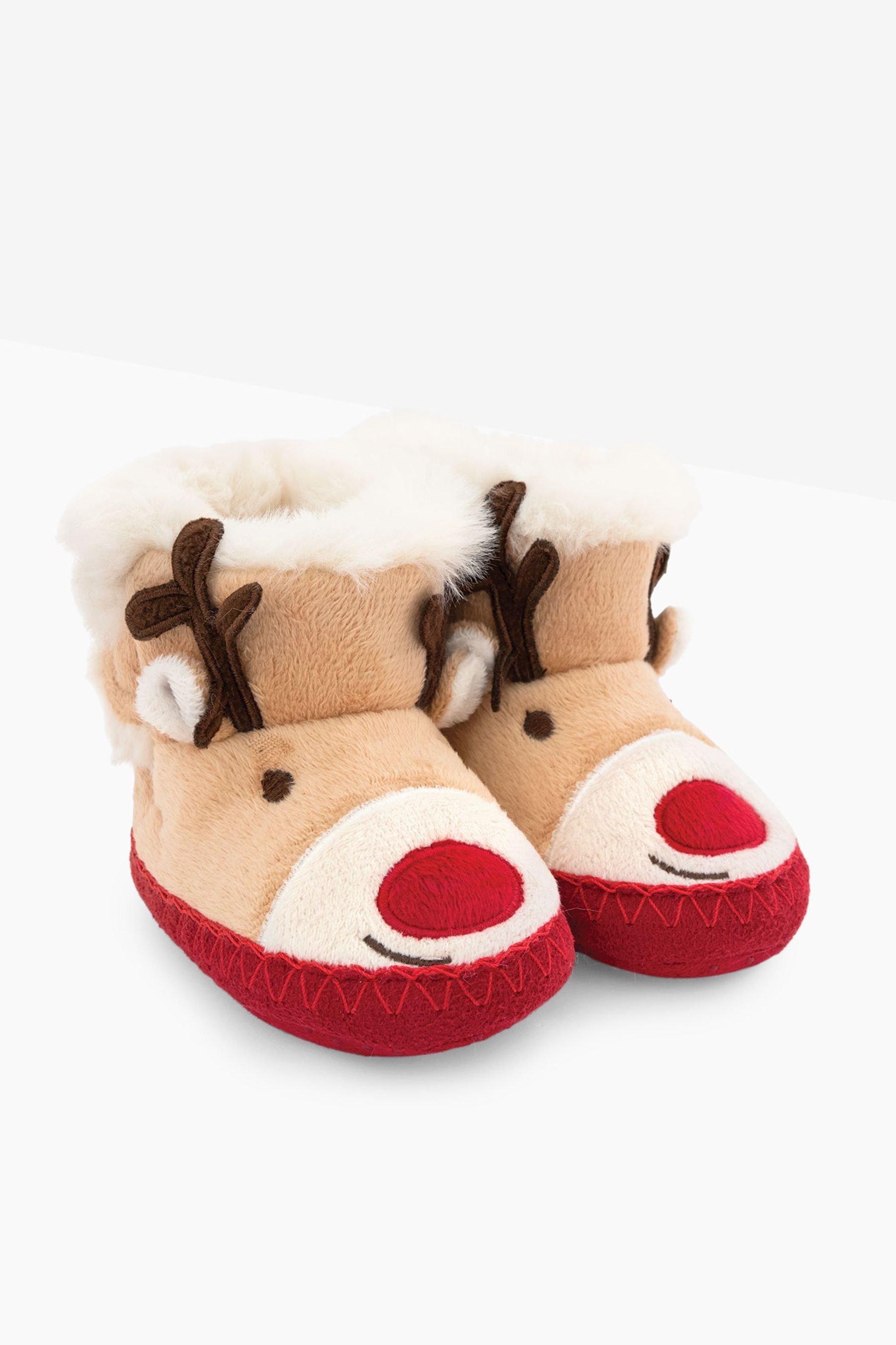 Reindeer slipper boots store