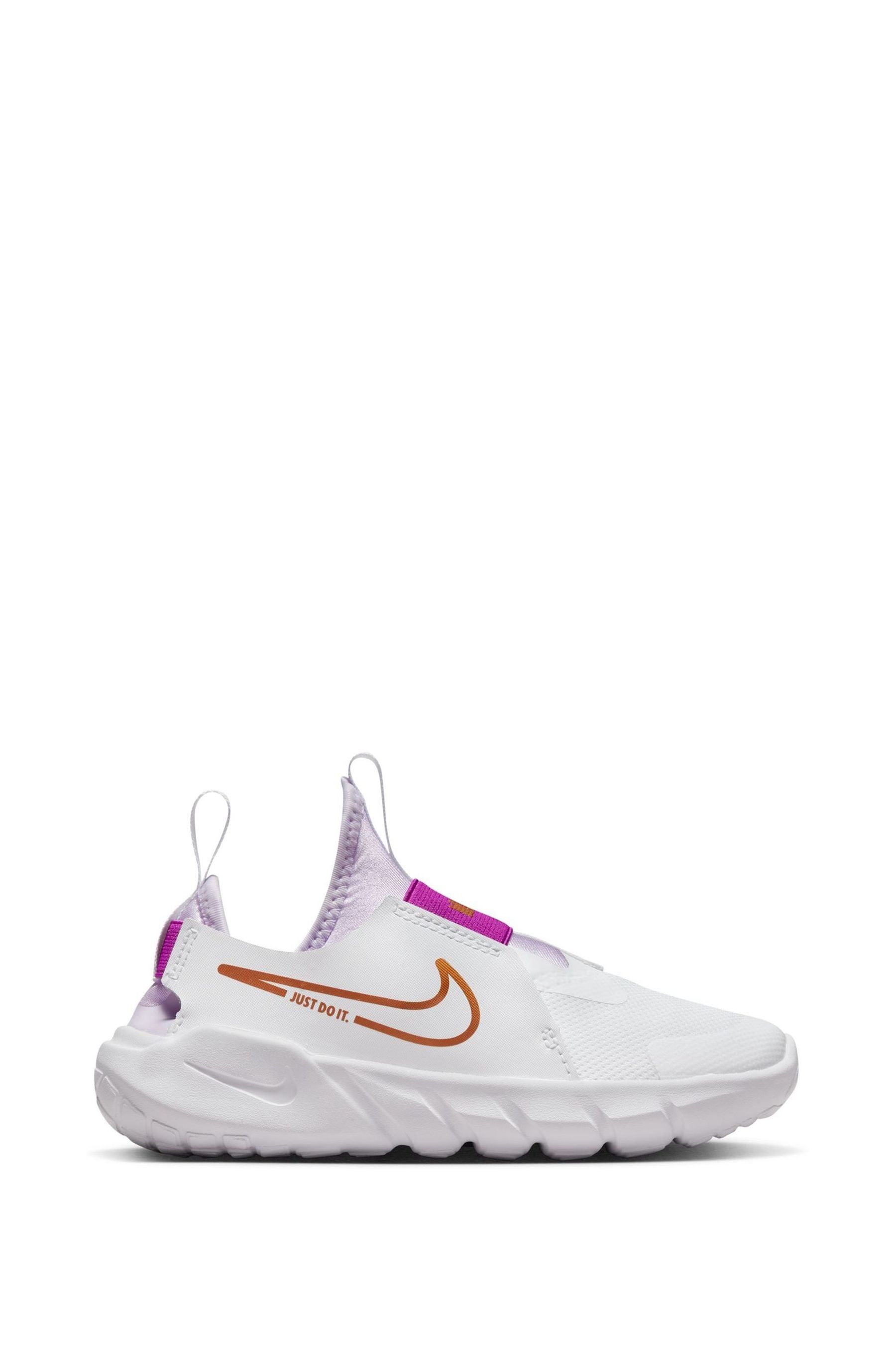 Buy Nike White Flex Runner 2 Trainers from Next Luxembourg